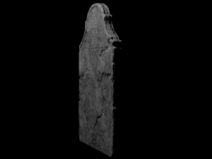 Tombstone with inscription 3D Model