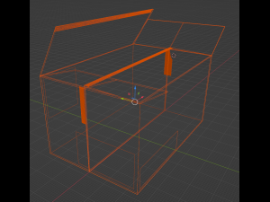 Cardboard box 3D Model
