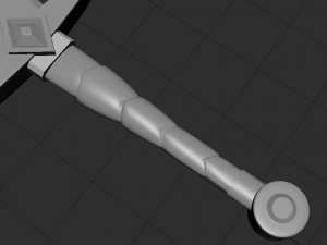 Unique beautiful sword to print high poly model 3D Модель