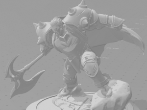 Mighty Warrior 3D 模型