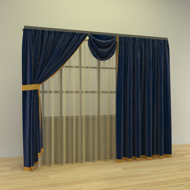 CurtaineVol01 Modelo 3D .c4d .max .obj .3ds .fbx .stl .blend 