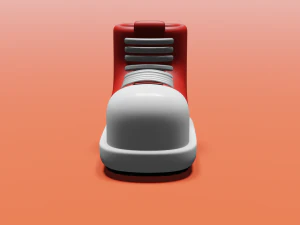 3d cartoon shoe model 3D Model