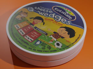 Caixa de queijo Kothmale sem caixa Low-poly gr&aacute;tis Modelo 3D