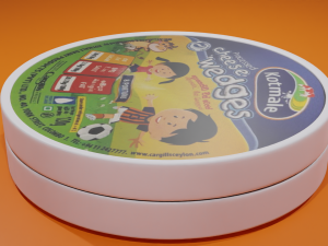 Kothmale cheese Box casing free Free low-poly Model 3D