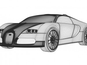 3D Automotive-Car Modeling Rendering 3D 模型