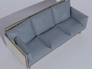 Sofa 3D-Modell