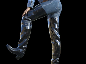 Acquo Boots 3D Model