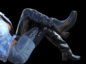 Acquo Boots 3D Модель