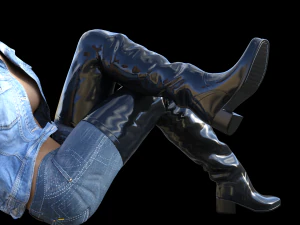 Acquo Boots 3D Model