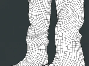 Acquo Boots 3D Model