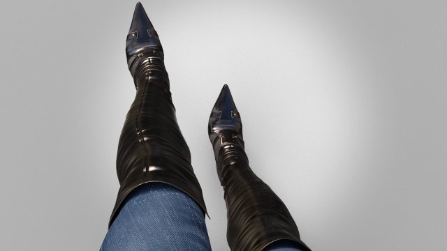 Gianmarco lorenzi thigh high boots best sale