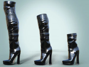 महिलाओं के लिए जूते ट्रांसफार्मर 3D मॉडल