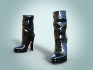 Boots transformers for women 3D Model