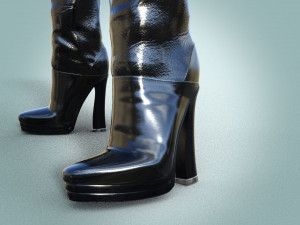 Boots transformers for women 3D Model