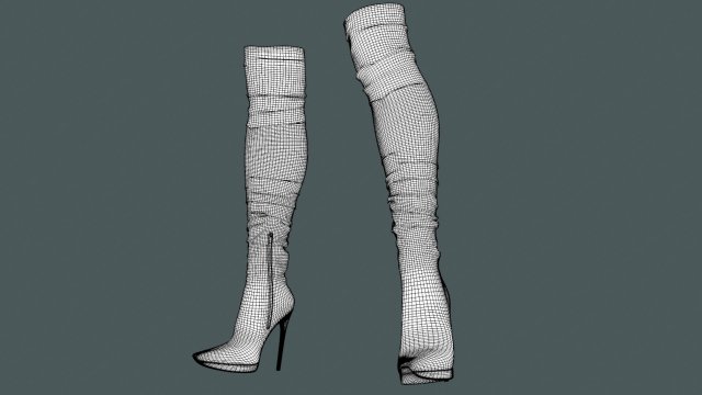 Gianmarco lorenzi outlet thigh high boots