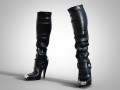 Woman Stylish boots GIANMARCO LORENZI 3D 模型