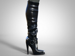 Woman Stylish boots GIANMARCO LORENZI Modèle 3D