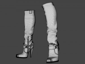 Woman Stylish boots GIANMARCO LORENZI Modèle 3D