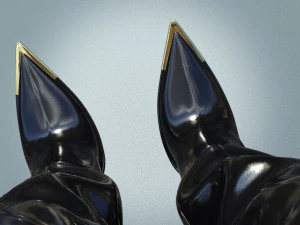 Stylish High Boots 3D Model