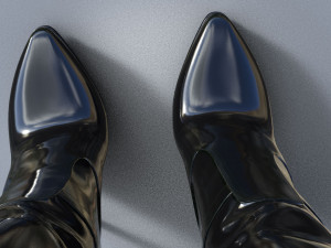 BOOTS SAINT LAURENT 3D Модель