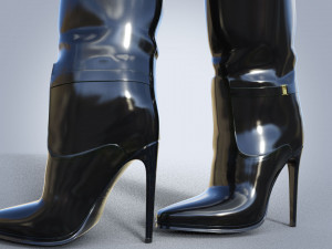 BOOTS SAINT LAURENT 3D Модель
