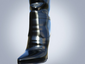 BOOTS SAINT LAURENT 3D Модель