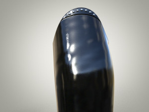 Riding boots for women 3D Модель