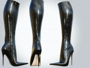 Boots charlotte-luxury 3D Модель