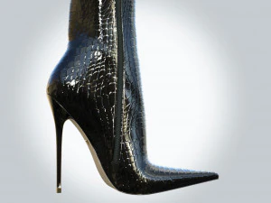 Boots charlotte-luxury 3D Model