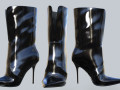 Boots Zara Dolce Gabbana 3D 模型