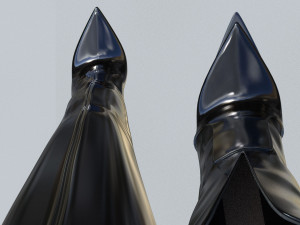 Boots Zara Dolce Gabbana 3D Model