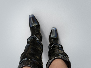 Chic Boots TM 3Dモデル