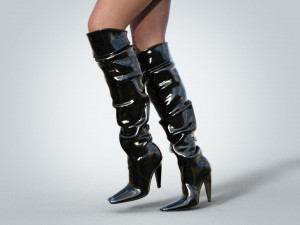 Chic Boots TM 3Dモデル