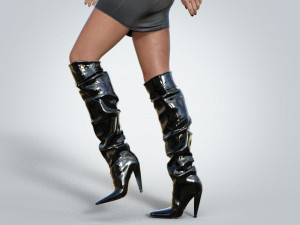 Chic Boots TM 3Dモデル