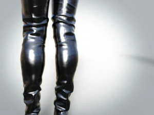 Thigh High Boots 3D Model