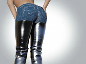 Thigh High Boots 3D Model