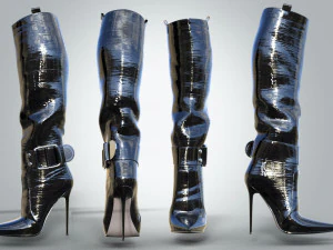 जूते जियानमार्को लोरेन्ज़ी 3D मॉडल