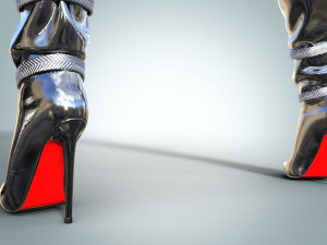 Thigh High Boots 3D Модель