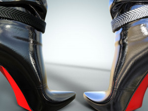 Thigh High Boots 3D Модель