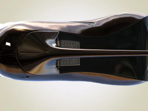 High heels over the knee boots 3D Model