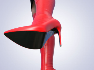 Thigh High Boots3 Modèle 3D