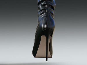 High Boots Thigh High Boots Stylish 3D 模型