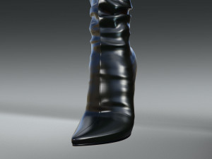 High Boots Thigh High Boots Stylish 3D 模型