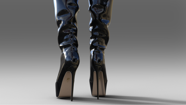 Platform thigh high boots outlet