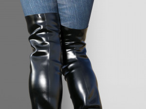 Boots Treads Cassadai 3D Model