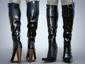 BOOTS GIANMARCO LORENZI Modelo 3D