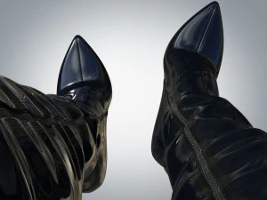 High Boots Boots Ali 3D Model