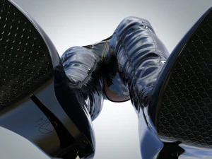 High Boots Boots Ali 3D Model