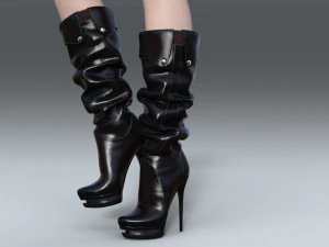 БОТИНКИ ДЖАНМАРКО ЛОРЕНЦИ 3D Модель