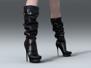 BOOTS GIANMARCO LORENZI 3D Model